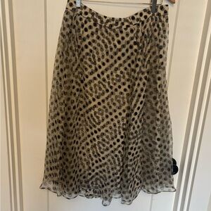 Dhruv Kapoor Gray and White Patterned Top